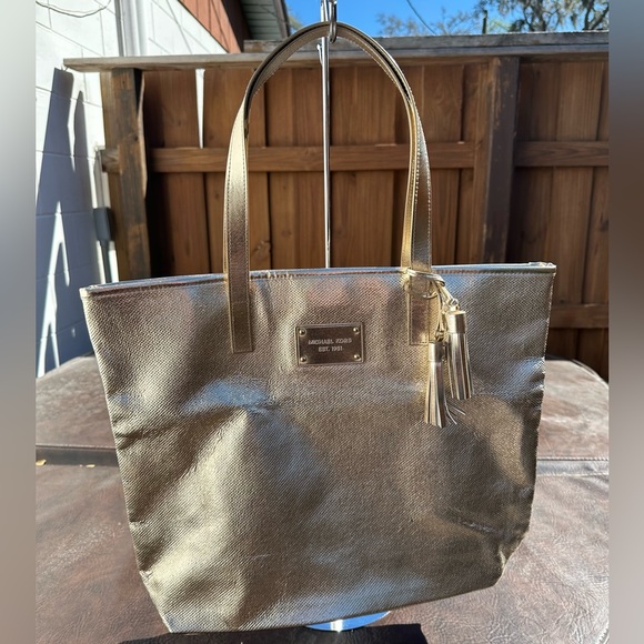 Michael Kors Handbags - Michael Kors Limited Edition Golden Tote Bag